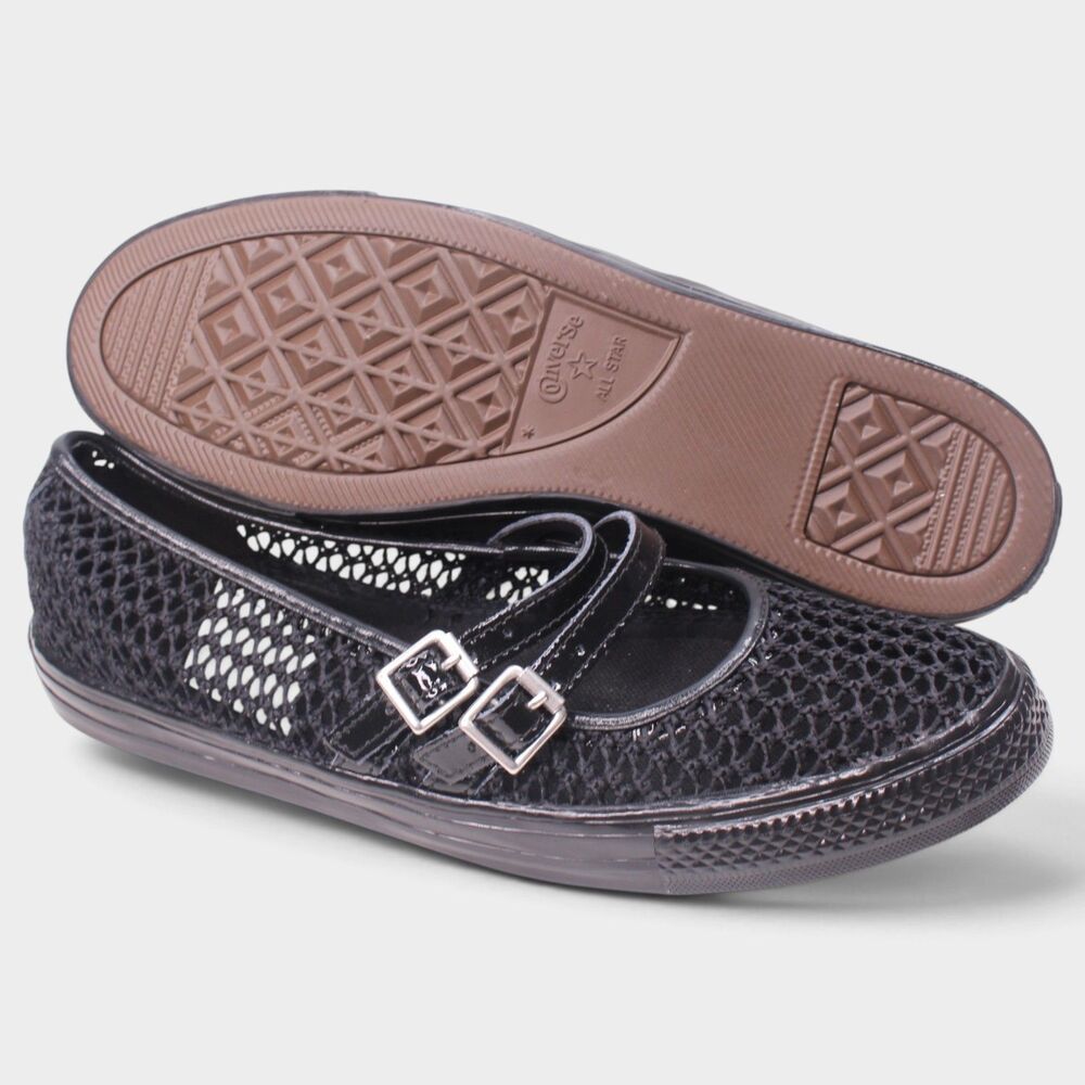 Converse Dainty Mary Jane Knit Black A16567C Womens 7 - Picture 6 of 12